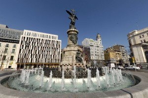 El tranvía llega mañana a plaza España