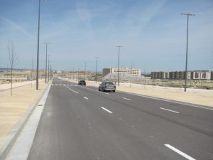 Arcosur, barrio de reciente creación en Zaragoza, pide más señales de tráfico