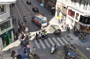 El 70% de los peatones atropellados cometieron una infracción, según las autoescuelas