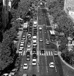 Un sistema estima la densidad de tráfico en las ciudades
