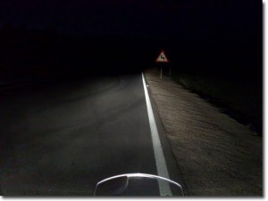 Iluminación y conducción segura.